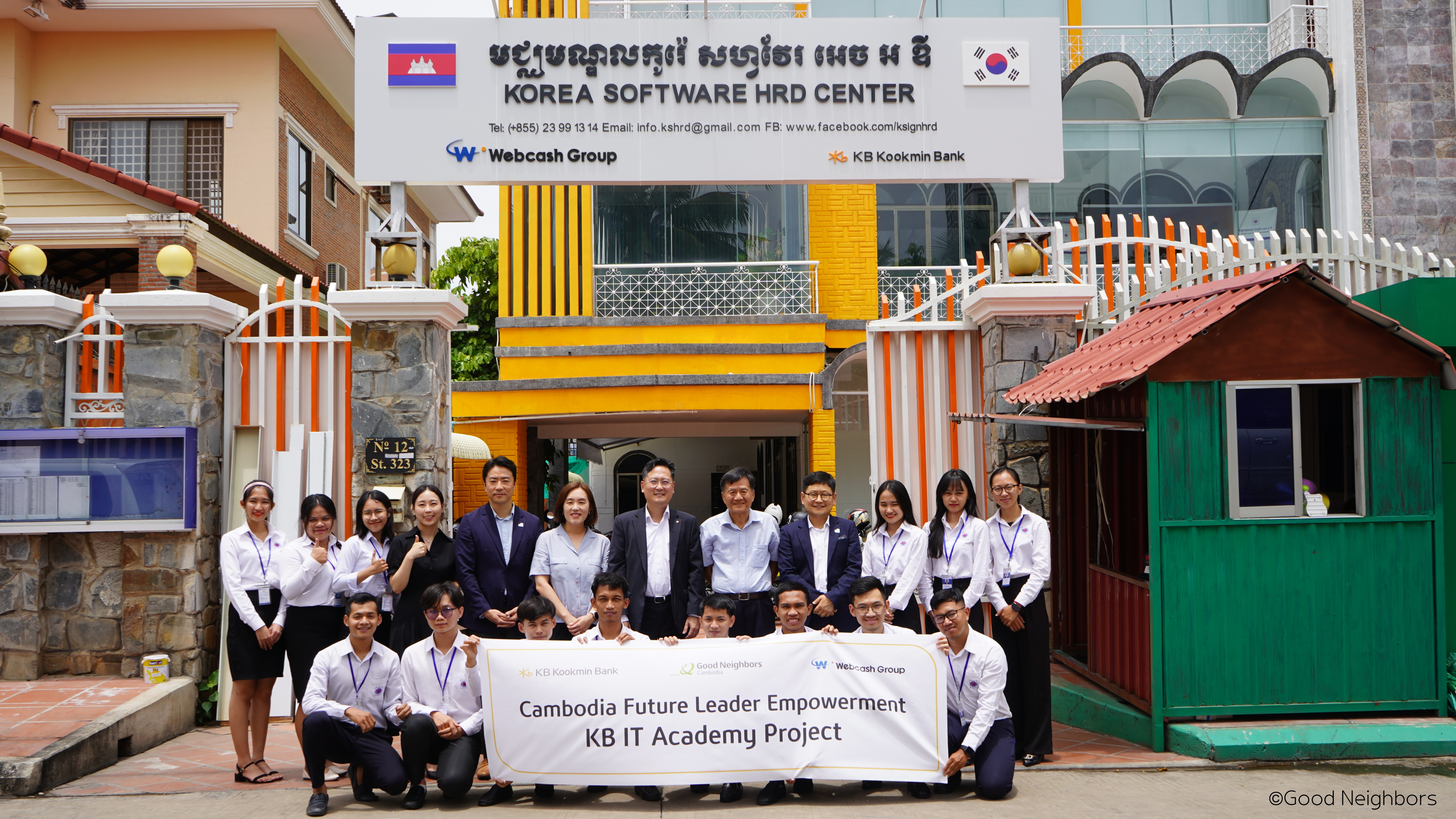 KB Bank – IT Academy Support Project: The HRD center remodeling completion and the 11th Advanced Course kick-off ceremony
